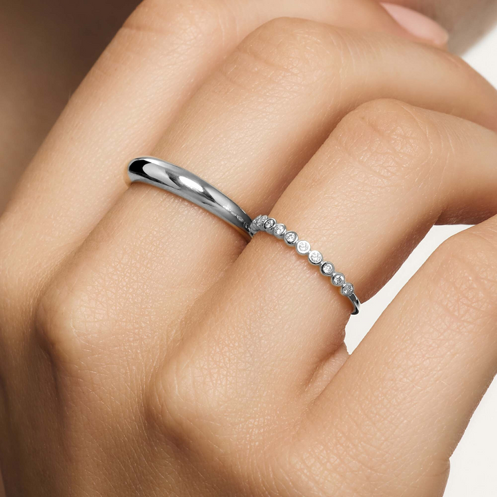 Anillo de burbujas | Oro