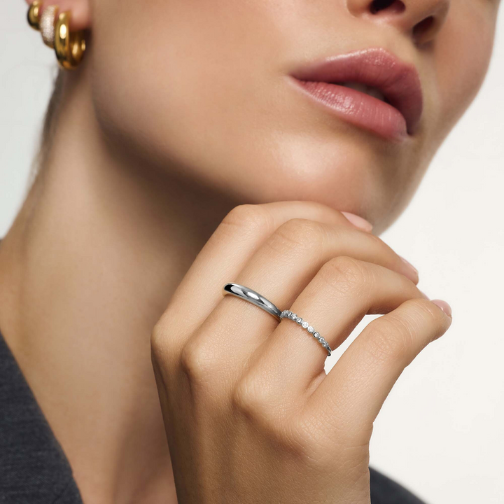 Anillo de burbujas | Oro