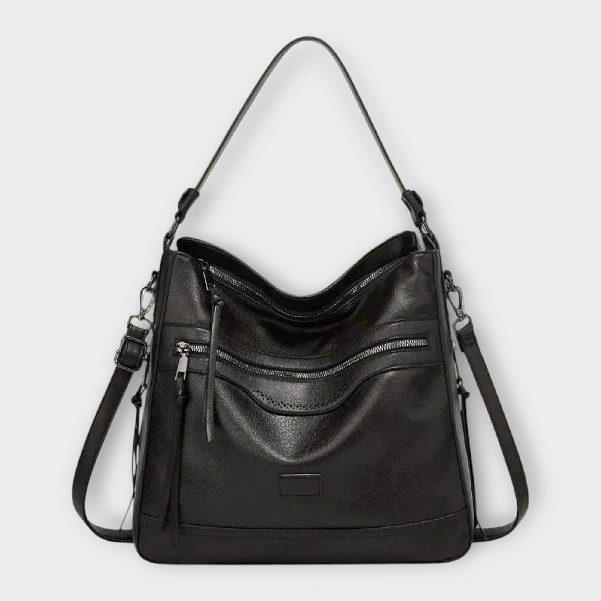 Leno - Klassische Retro-Schultertasche