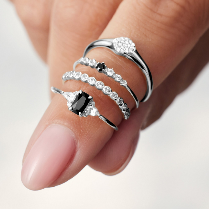Anillo de burbujas | Oro