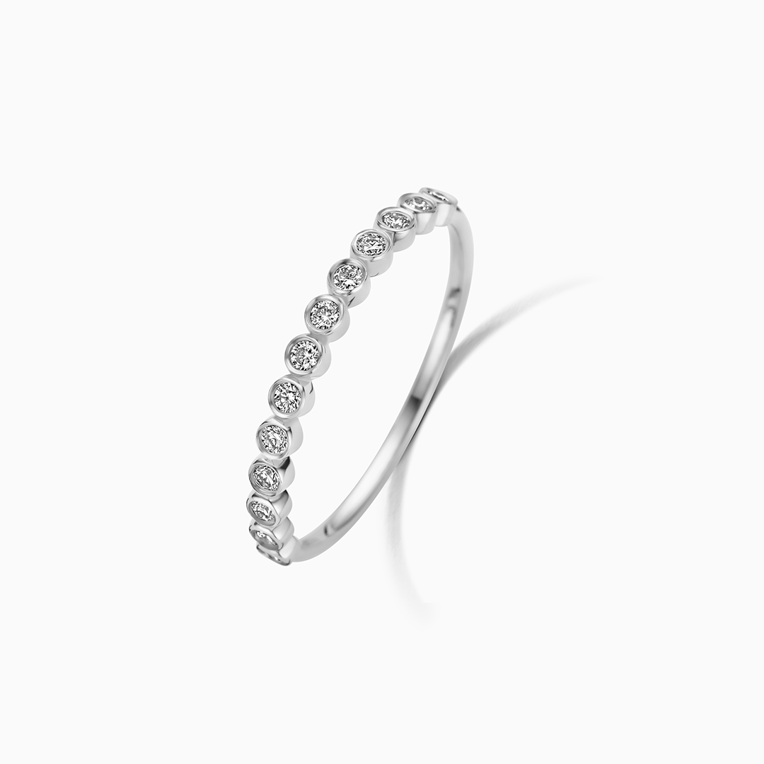 Anillo de burbujas | Oro